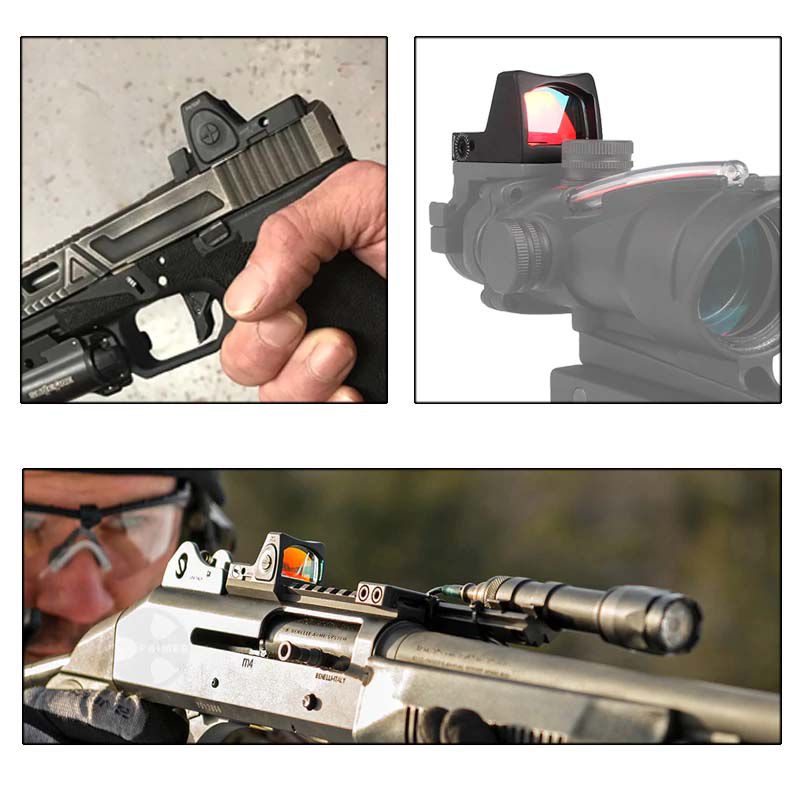 Μίνι Στόχαστρο-Διόπτρα Κουκκίδας RL5-0004-2 για Glock & Όπλα Airsoft με Βάση 20mm